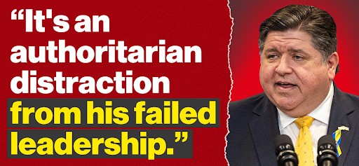 JB Pritzker: "It's an authoritarian distraction from his failed leadership."